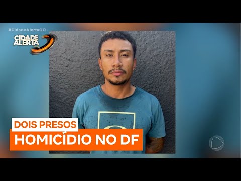 Acusados de homicídio no DF são presos em Caldas Novas (GO)