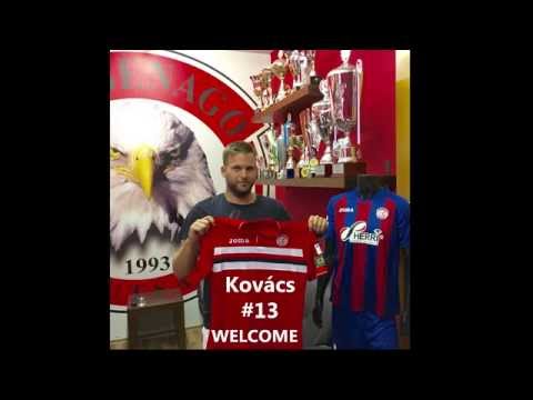 Michal Kovacs presentation of a new player of Benago futsal