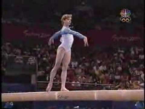 Yekaterina Lobaznyuk - 2000 Olympics Team Finals - Balance Beam