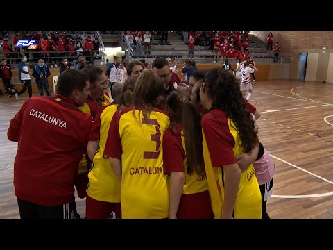 Resum Catalunya Infantil femení - Comunitat de Madrid. Campionats d'Espanya FS