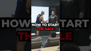 HOW TO START THE SALE // ANDY ELLIOTT