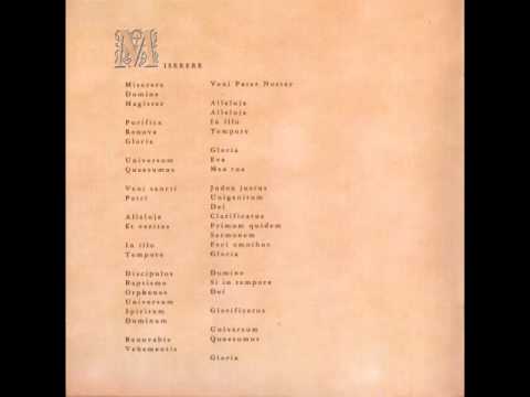 Ugo Farell 04 Miserere HQ Audio with Lyrics