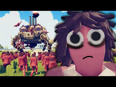 I beat EVERY Steampunk level in TABS with HALFLINGS
