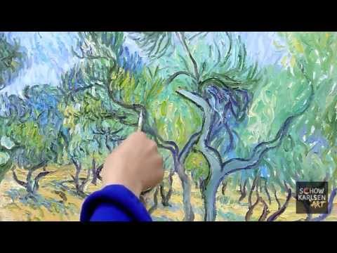 Oliemaleri malet af professionel kunstner