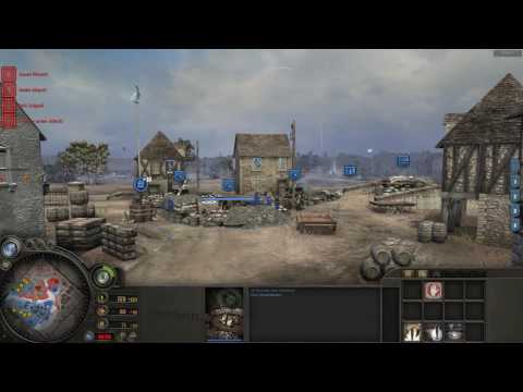 Company of Heroes 1- Artillery 1 (This is why I love this game)