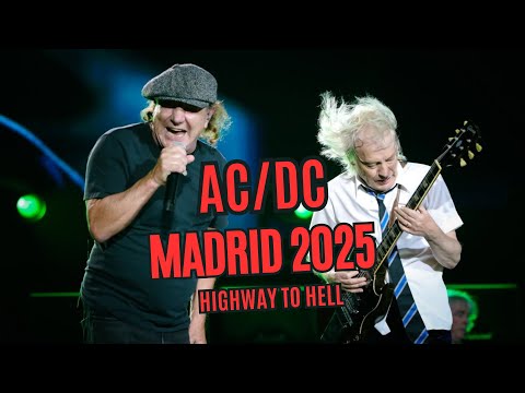 Thunderstruck en directo • AC/DC @ Metropolitano Madrid 12‑07‑2025