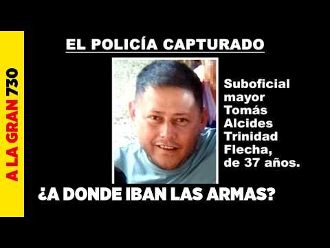 Detienen a un policía con fusiles de guerra en Alto Paraná