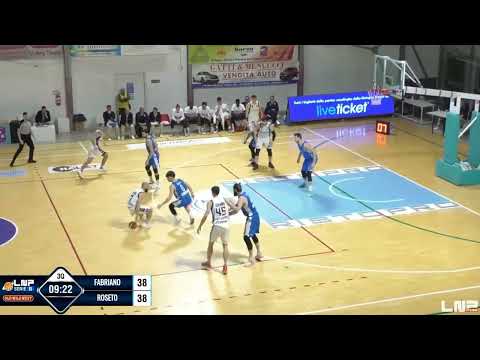 Yannick Giombini - Fabriano vs Roseto - MVP