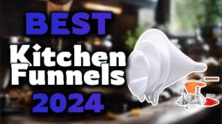 Top Best Kitchen Funnels in 2024 & Buying Guide - Must Watch