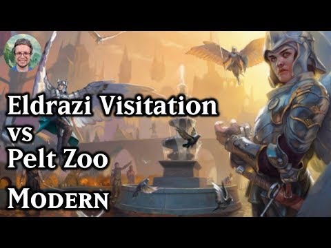 Eldrazi Visitation vs Pelt Zoo - Budget Modern MTG