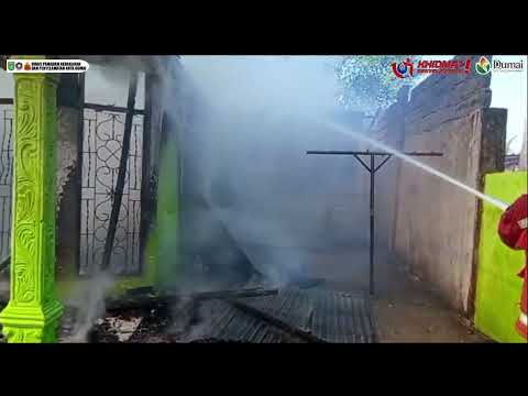 KEBAKARAN 1 UNIT RUMAH PERMANEN