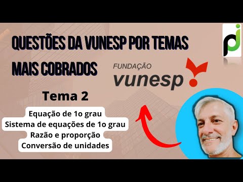 QUESTÕES DA VUNESP POR ASSSUNTO - PREFEITURA DE BARRETOS 2018
