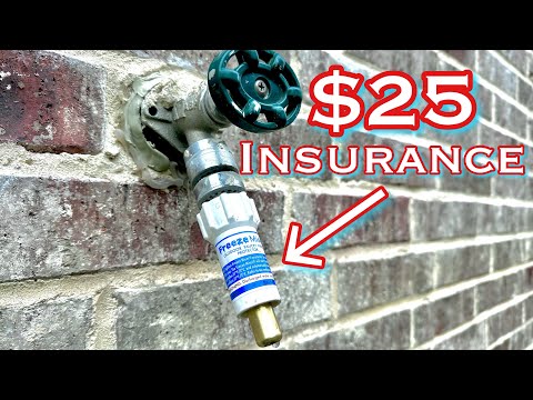 Freeze Miser faucet protector. $25 to save your plumbing!