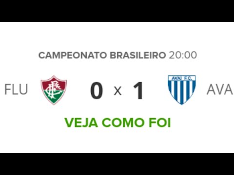 O AVAÍ CONSEGUIU A PRIMEIRA VITÓRIA | Fluminense 0 x 1 Avaí | Melhores Momentos | HD 02/09/2019