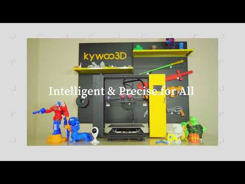 Kywoo Tycoon IDEX 3D Printer Kit Demo