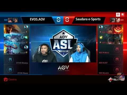 EVOS.AOV VS SES - BEST MATCH - ASL SEASON 1 #1