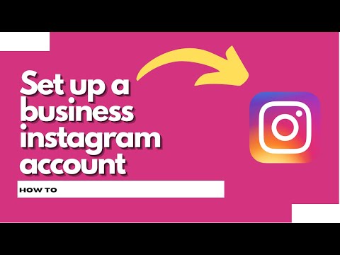 How to set up a business Instagram account 2023