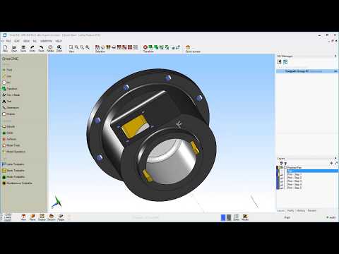 CAD CAM - CY Axis Machining and OneCNC - P6 - V1