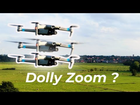 Dolly Zoom Test | Mavic Air 2 Zoom Update VS Mavic 2 Zoom