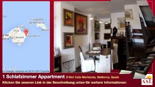 preview picture of video '1 Schlafzimmer Appartment zu verkaufen in S'Illot Cala Morlanda, Mallorca, Spain'