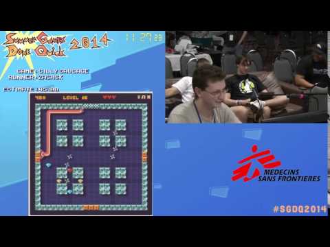 SGDQ 2014 Bonus Stream - Game 5 - Silly Sausage