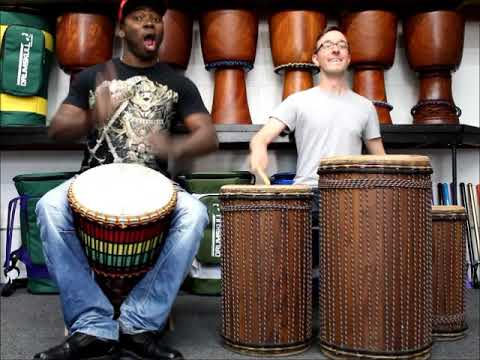 Drumskull Drums w/ Dramane Kone & Daniel King - Guinea Djembe
