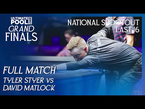 Tyler Styer vs David Matlock | Last 16 | National Shootout