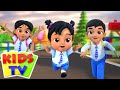 Hum School Chale हम स्कूल चले Paanch Chote Aloo More Golu Molu Hindi Kids Rhymes