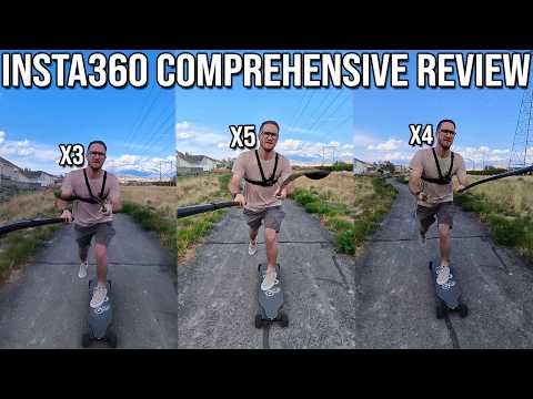 Umfassender Testbericht zu Insta360 X5, X4 und X3