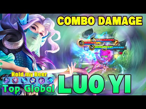 Luo Yi Combo Damage With Johnson! Top Global Luo Yi by Hold my Beer ~ Mobile Legends