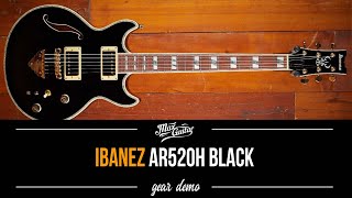 Video thumbnail for Ibanez AR520H Black - Gear Demo by Max Guitar B.V.