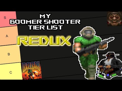 My Boomer Shooter Tier List - REDUX
