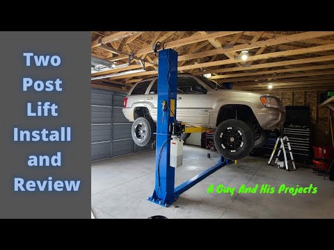Atlas (2) Two Post Lift DIY Install, Review, Problems, and solutions
