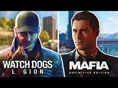 Watch Dogs Legion Vs Mafia Definitive Edition | Great Gameplay Vs Great Game