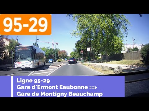 LIGNE 95-29 GARE D'ERMONT EAUBONNE GARE MONTIGNY BEAUCHAMP