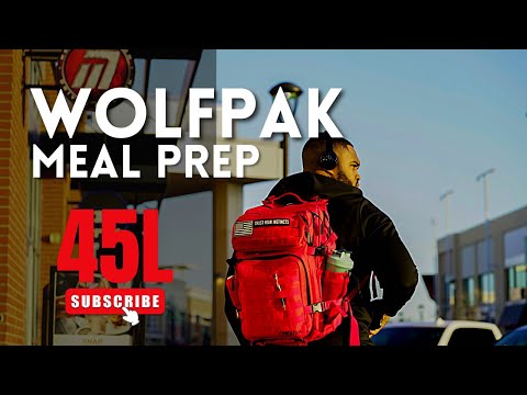 WOLFpak 45L meal prep backpack review | NEW GYM BAG?