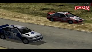 #4K #60fps "Sega Rally 2/セガラリー2" ALL Demo Movie #Dreancast ver