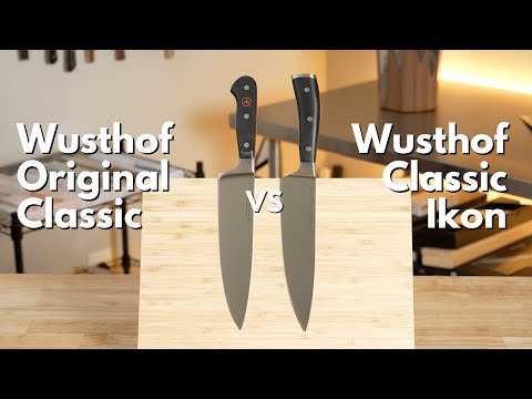 The Original Wusthof Classic vs Ikon: Bolster or Demi-Bolster?