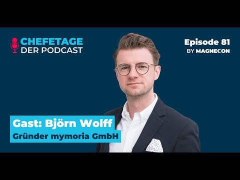 Über den Tod als digitales Business: Björn Wolff, Gründer mymoria GmbH - 81