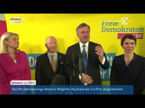 Wahl in Baden-Württemberg: Reaktion von Hans-Ulrich Rülke am 13.03.2016