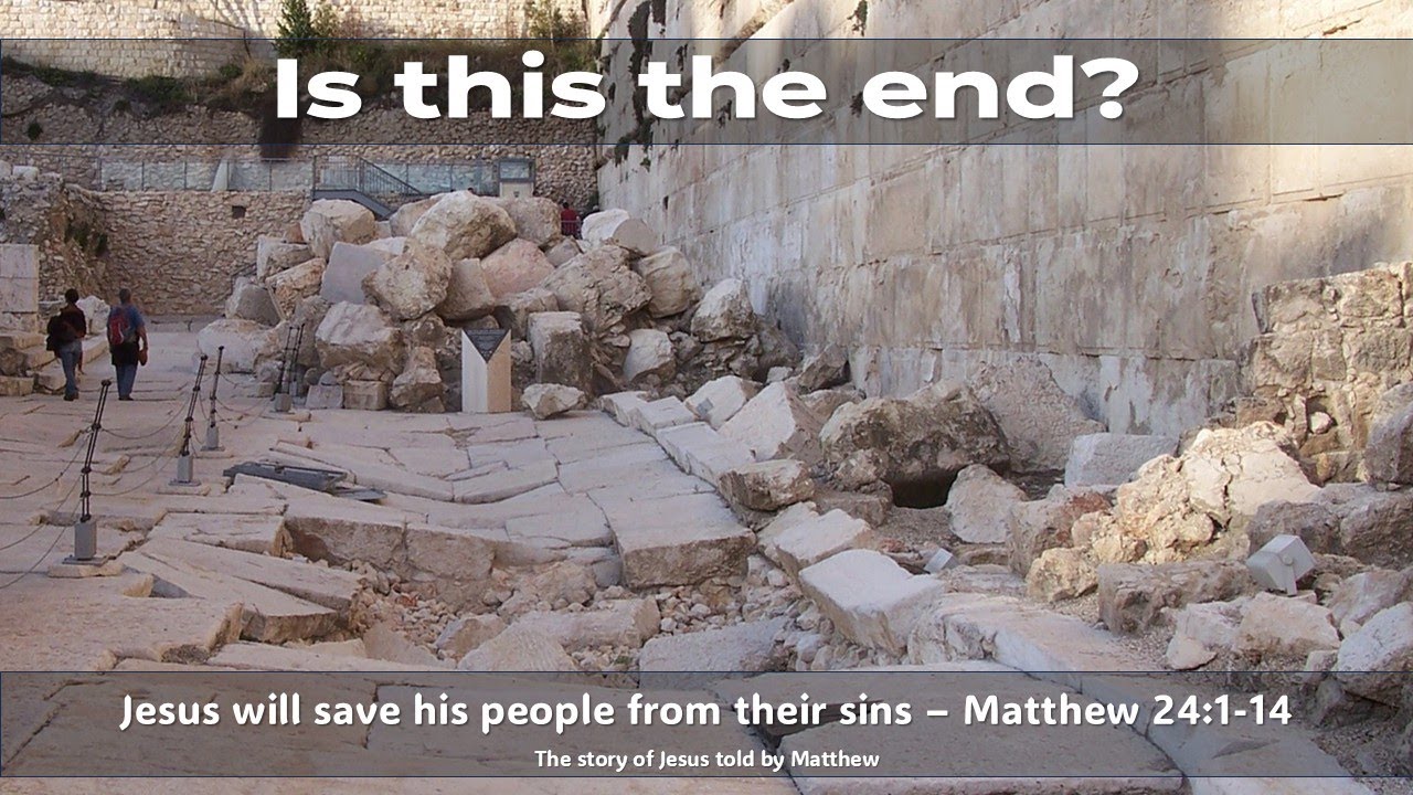 Enduring in hard times - Matthew 24:1-14