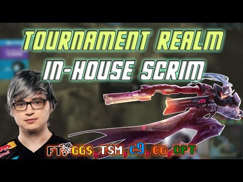 C9 Sneaky | In-House Scrim on TOURNAMENT REALM (ft. GGS, TSM, CG, OPT)
