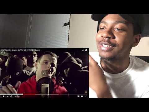 AMERICAN REACTION TO UK RAP MORRISSON - DAILY DUPPY S:2 EP:1 [GRM DAILY]