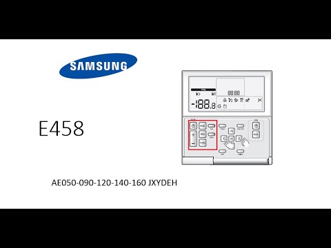E458 Error code Samsung air source heat pump  AE090JXYDEH AE160JXYDEH