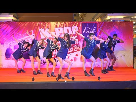 180114 Lullaby cover Dreamcatcher - GOOD NIGHT + Fly high @ The Hub Cover Dance 2018 (Final)