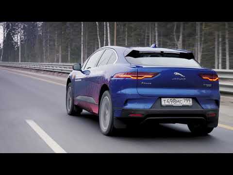 Пробег между Москвой и Санкт Петербургом на Jaguar I PACE