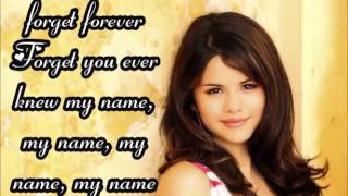 Rule The World/Forget Forever - Selena Gomez Lyrics