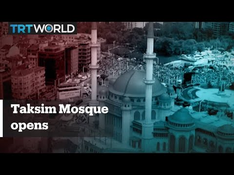Taksim Mosque opens after decades of wrangling