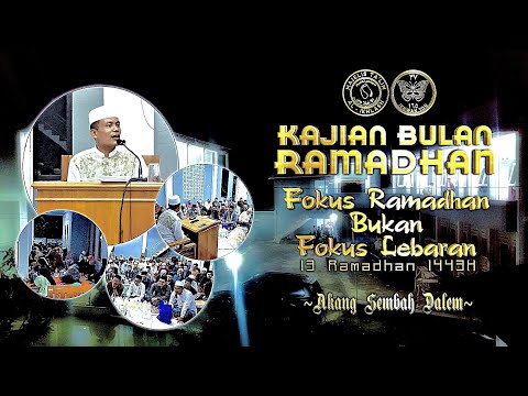 Akang Sembah Dalem | Routine Friday Night Agenda | Ramadan Month Study | April 14, 2022