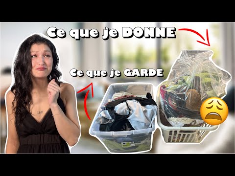 Je JETTE 75% de mes TOPS !!